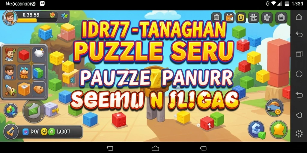 Screenshot IDR77 menampilkan gameplay Puzzle yang menantang dan menyenangkan.