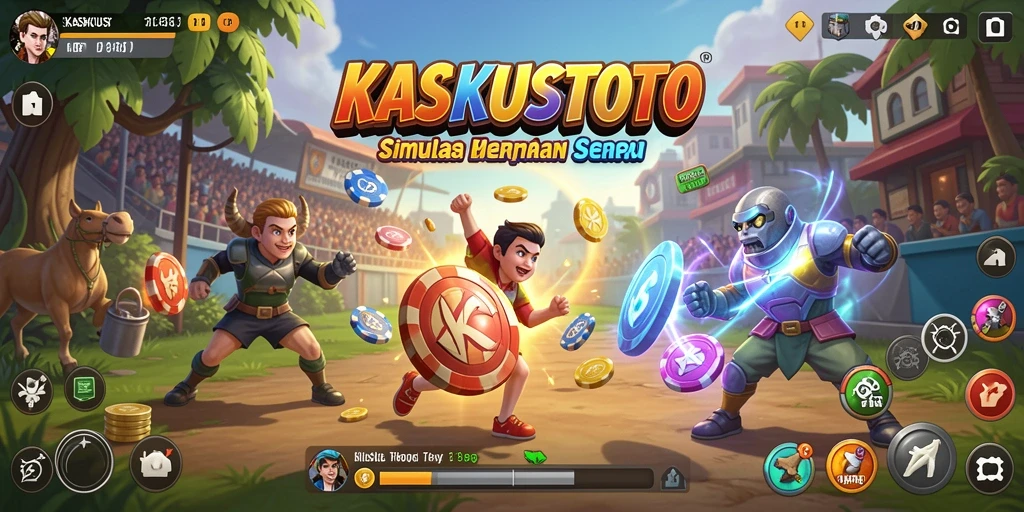 Tangkapan layar KASKUSTOTO menampilkan simulasi kehidupan yang menarik.