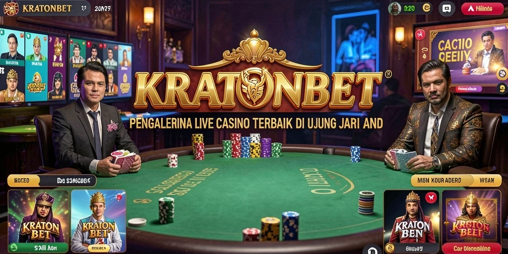 Screenshot menunjukkan suasana kasino live yang seru dan interaktif.