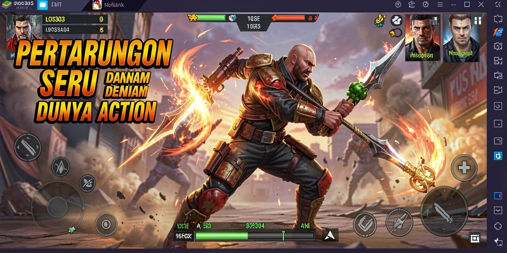 Tampilan seru dari gameplay LOS303 yang memukau dan menantang.