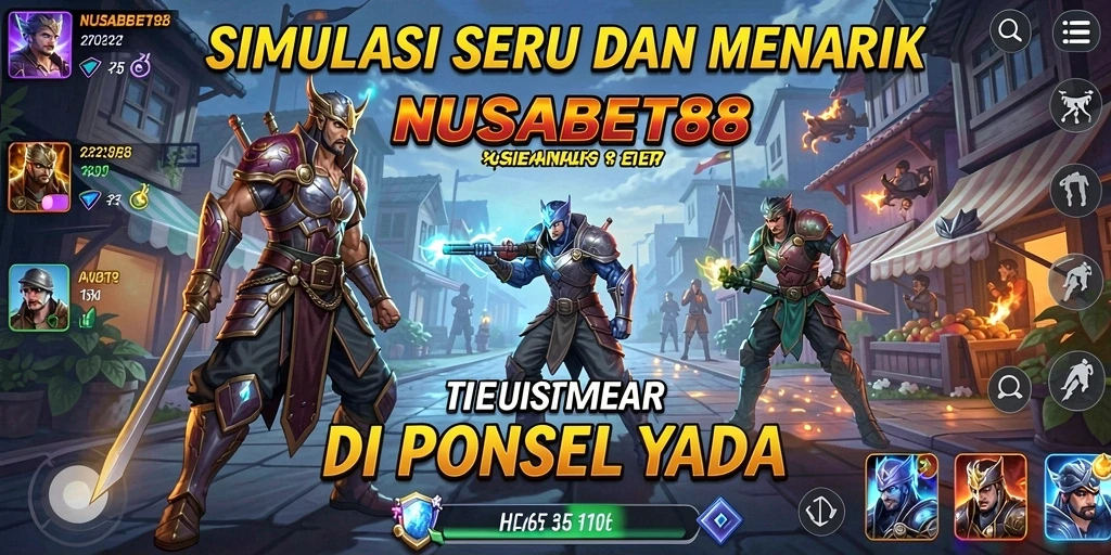 Tampilan gameplay menarik dari NUSABET88 yang penuh aksi dan strategi.