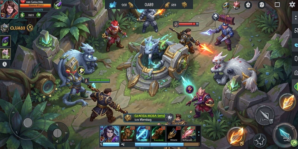 Tangkap aksi seru dari pertarungan MOBA di OJA89.