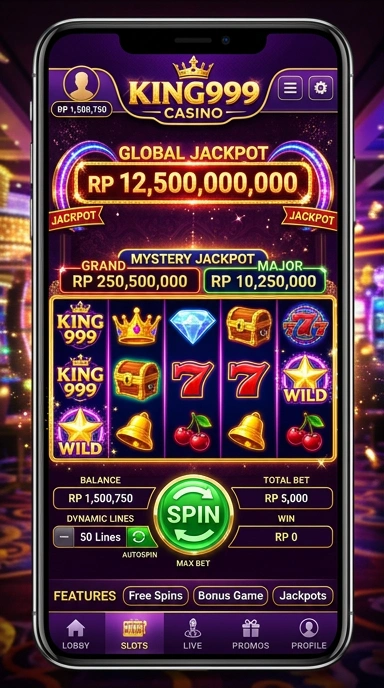 Tampilan kategori aplikasi di king999 yang beragam dan lengkap.